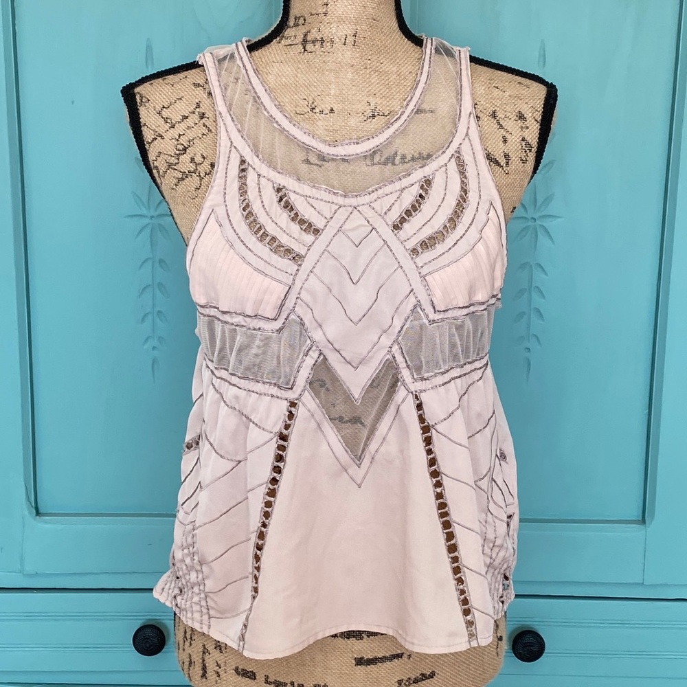 BUFFALO David Bitton Large Light Pink Top. Large